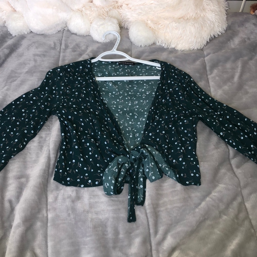 Brandy Melville Wrap Top